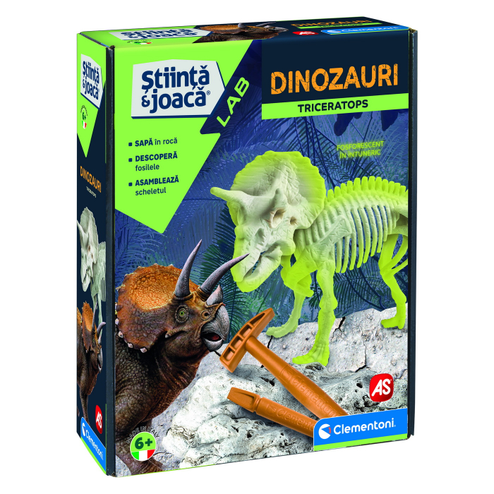 Descopera Dinozaurul TRICERATOPS  [8]