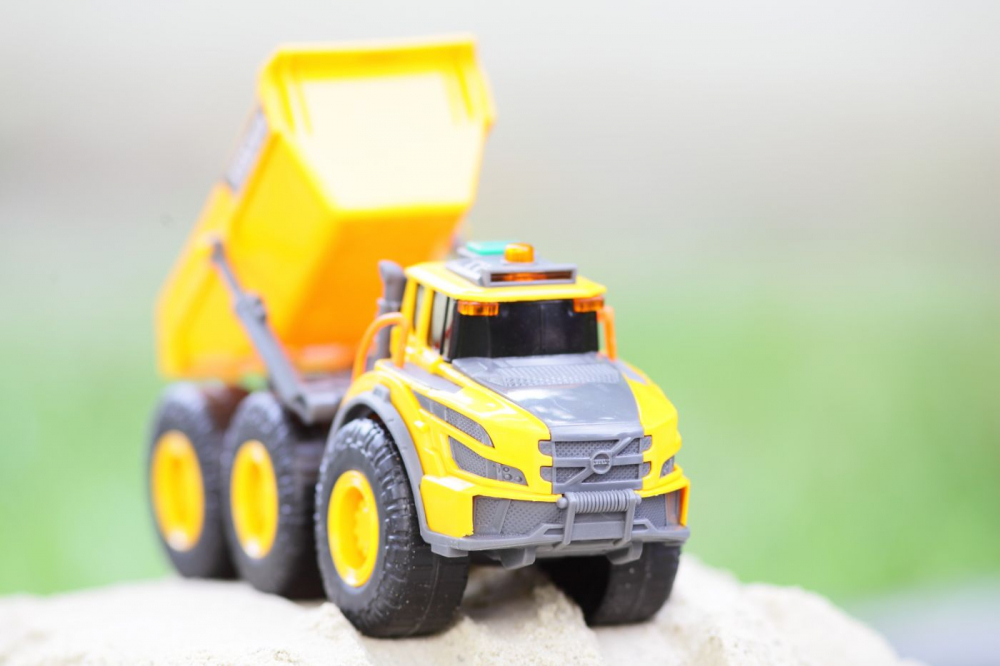 DICKIE BASCULANTA VOLVO ARTICULAT CU SUNETE SI LUMINI 23CM [5]