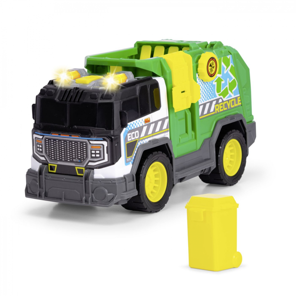 DICKIE CAMION DE RECICLARE CU LUMINI SI SUNETE 30CM [6]