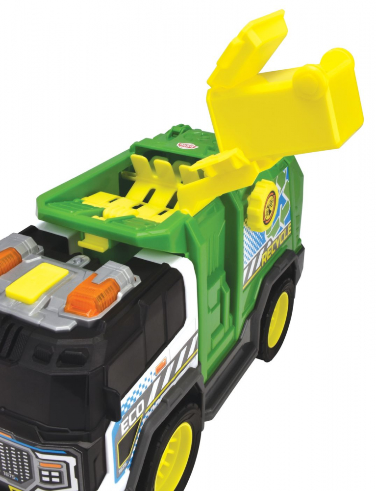 DICKIE CAMION DE RECICLARE CU LUMINI SI SUNETE 30CM [10]