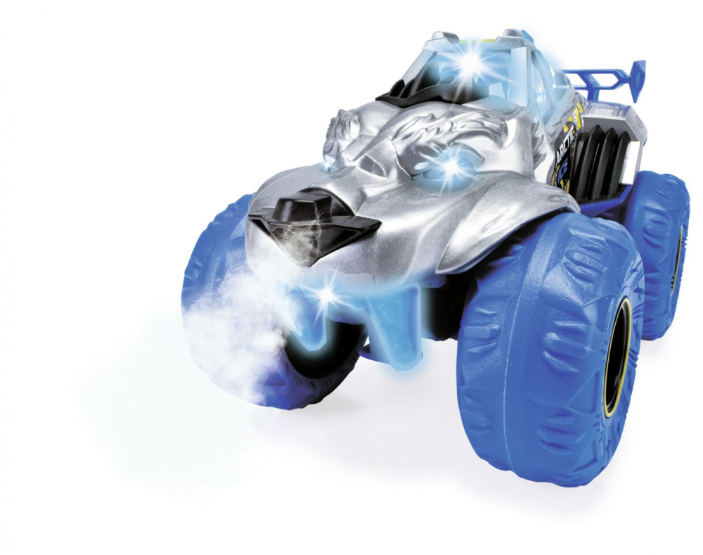DICKIE MASINA DE TEREN ARCTIC ICE MONSTER CU LUMINI SUNETE SUSPENSII SI FUNCTIE ABUR 25CM [4]
