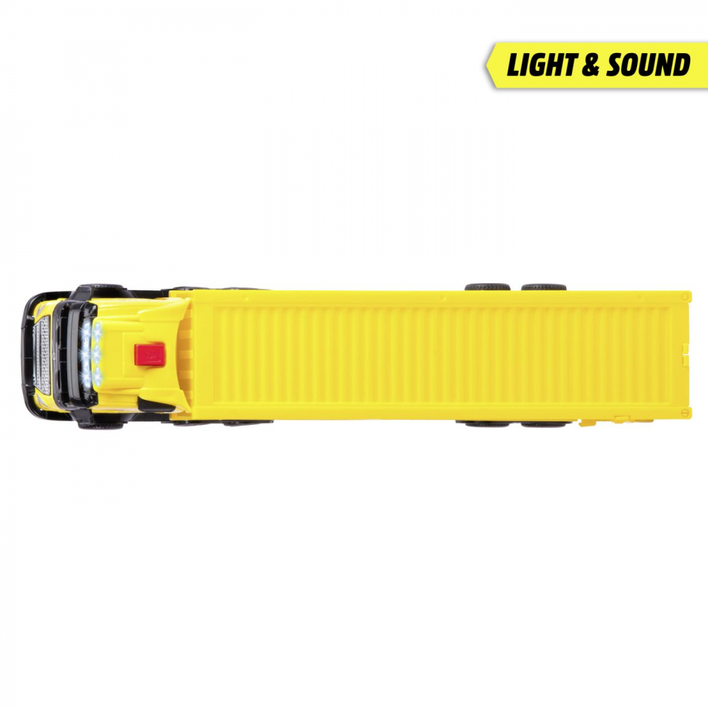 DICKIE SET CAMION DHL SI STIVUITOR CU SUNETE SI LUMINI 35CM [6]