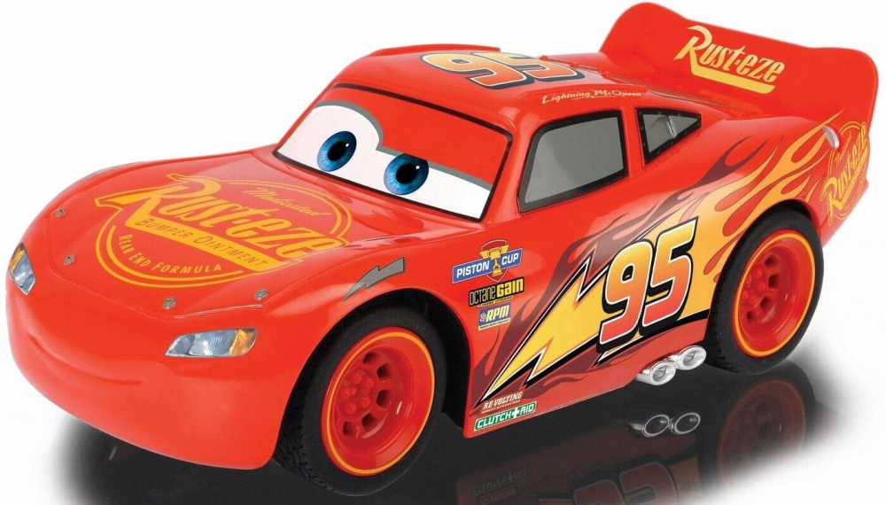 DICKIE TOYS CARS MASINUTA RC CU TELECOMANDA FULGER MCQUEEN SCARA 1 LA 32 [2]