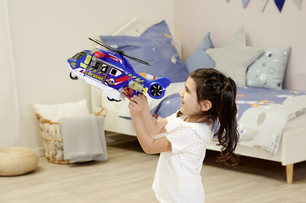 DICKIE TOYS ELICOPTER CU LUMINI SI SUNETE 39CM [5]