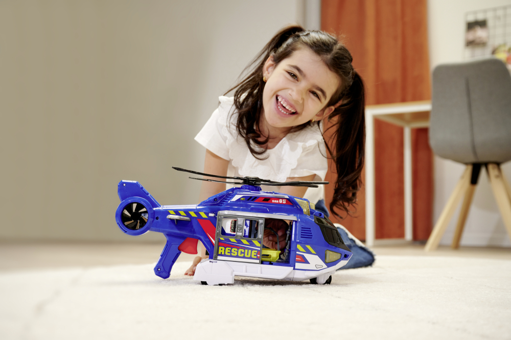 DICKIE TOYS ELICOPTER CU LUMINI SI SUNETE 39CM [4]