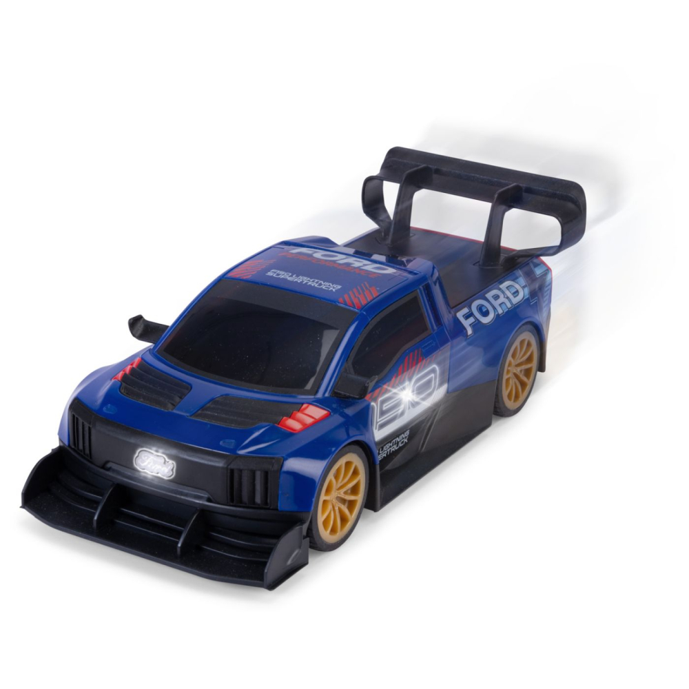 DICKIE TOYS PULL BACK MOTORSPORTS MASINA FORD F 150 LIGHTNING SUPERTRUCK CU LUMINI SI SUNETE 28CM [2]