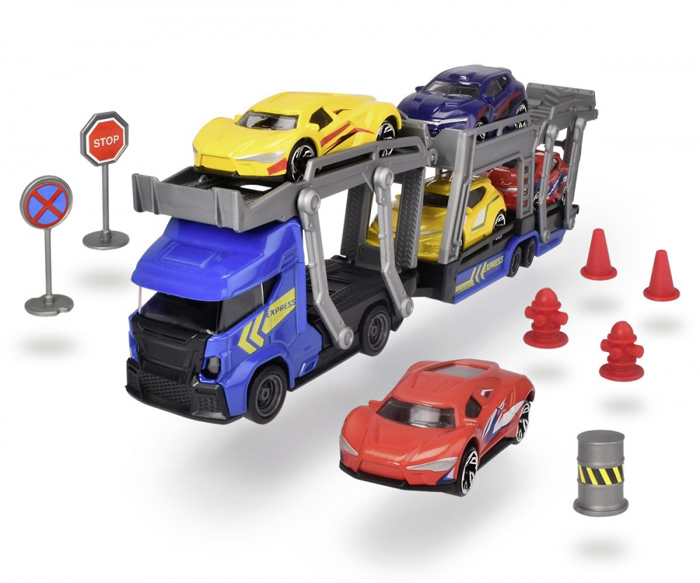 DICKIE TRANSPORTER SET 5 MASINUTE [3]