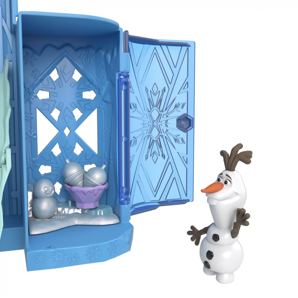 DISNEY FROZEN SET DE JOACA PAPUSA ELSA SI CASTELUL DE GHEATA CU ACCESORII [7]