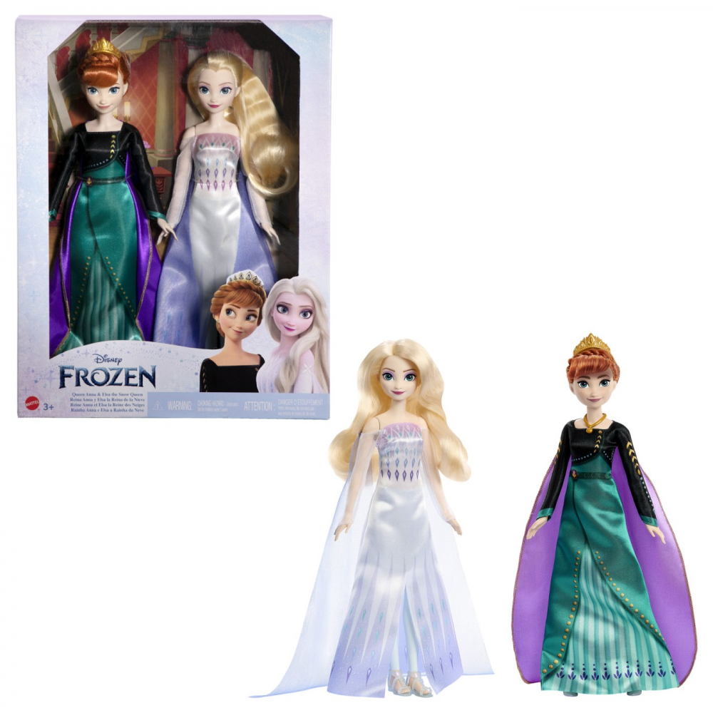 DISNEY FROZEN SET PAPUSA ANNA SI ELSA [7]