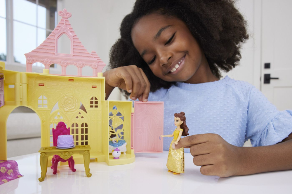 DISNEY PRINCESS CASTELUL LUI BELLE CU FIGURINE SI ACCESORII [5]