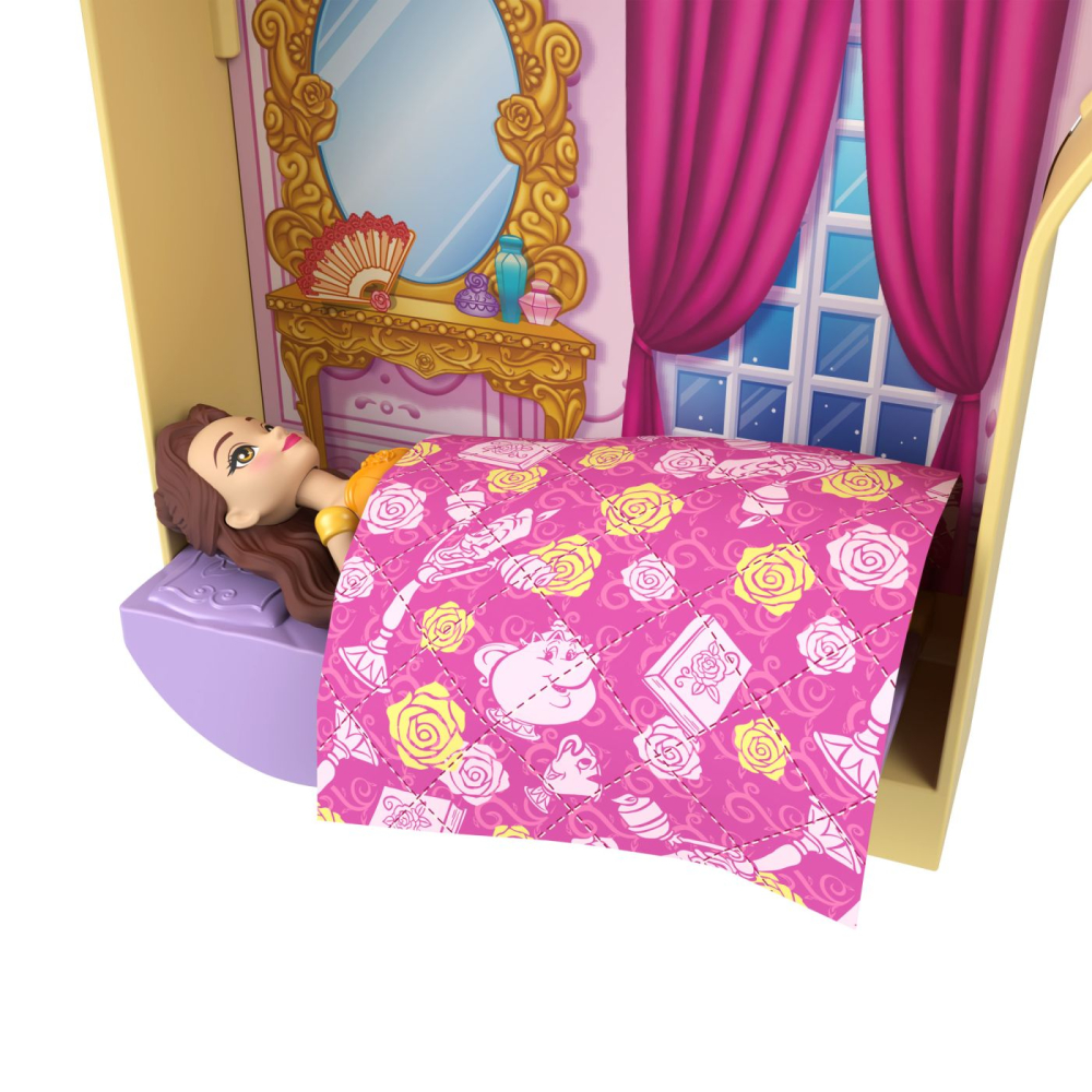 DISNEY PRINCESS CASTELUL LUI BELLE CU FIGURINE SI ACCESORII [10]