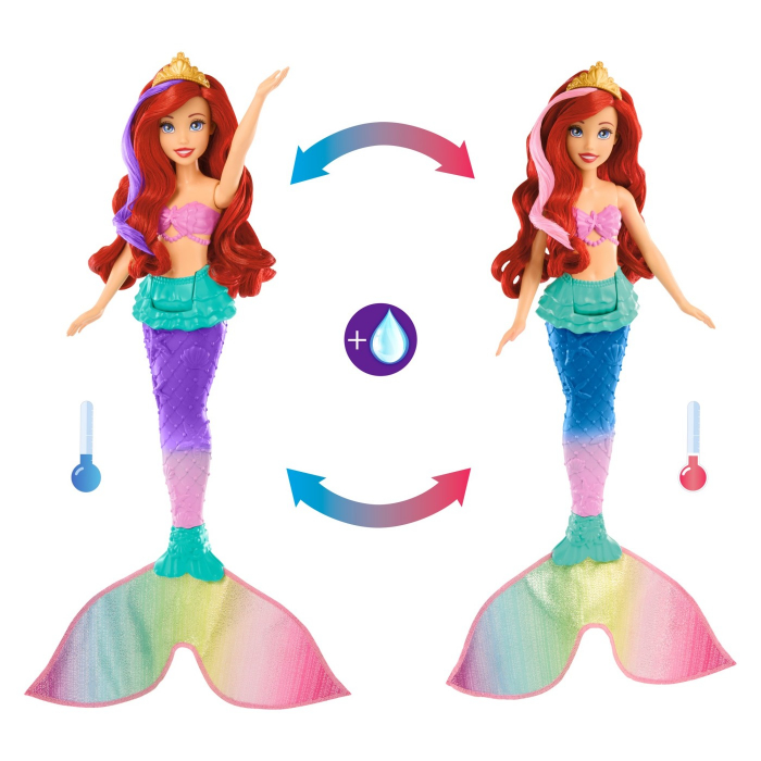 Disney Princess - Papușa Prințesa Ariel Sirenă  [3]