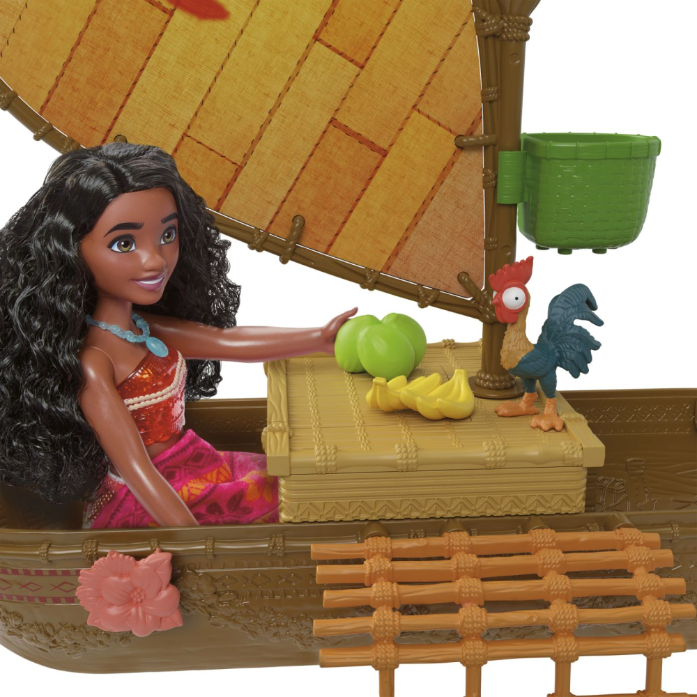 DISNEY PRINCESS SET BARCA CANOE A LUI MOANA SI AVENTURI IN OCEAN 38CM [8]