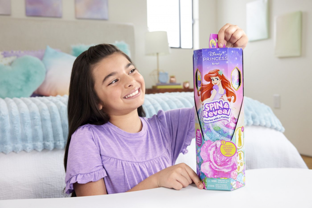 DISNEY PRINCESS SPIN AND REVEAL PAPUSA ARIEL [7]