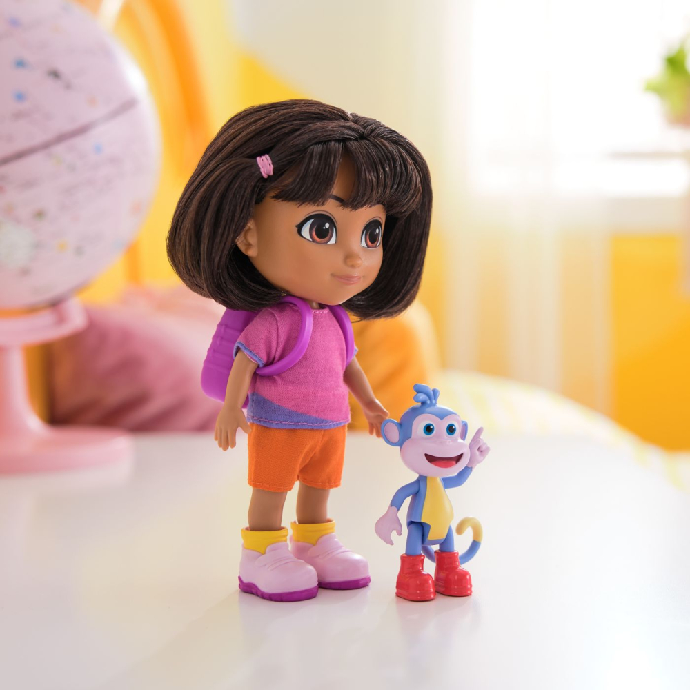 DORA SET CEI MAI BUNI PRIETENI PAPUSA DORA SI BOOTS CU ACCESORII [6]