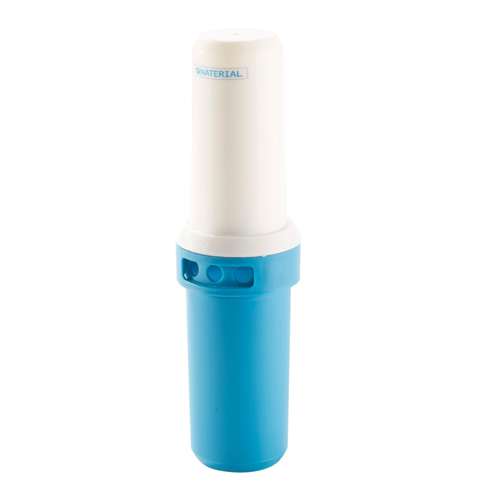 Dozator pentru tablete clor, polipropilena, alb albastru,20 g [1]