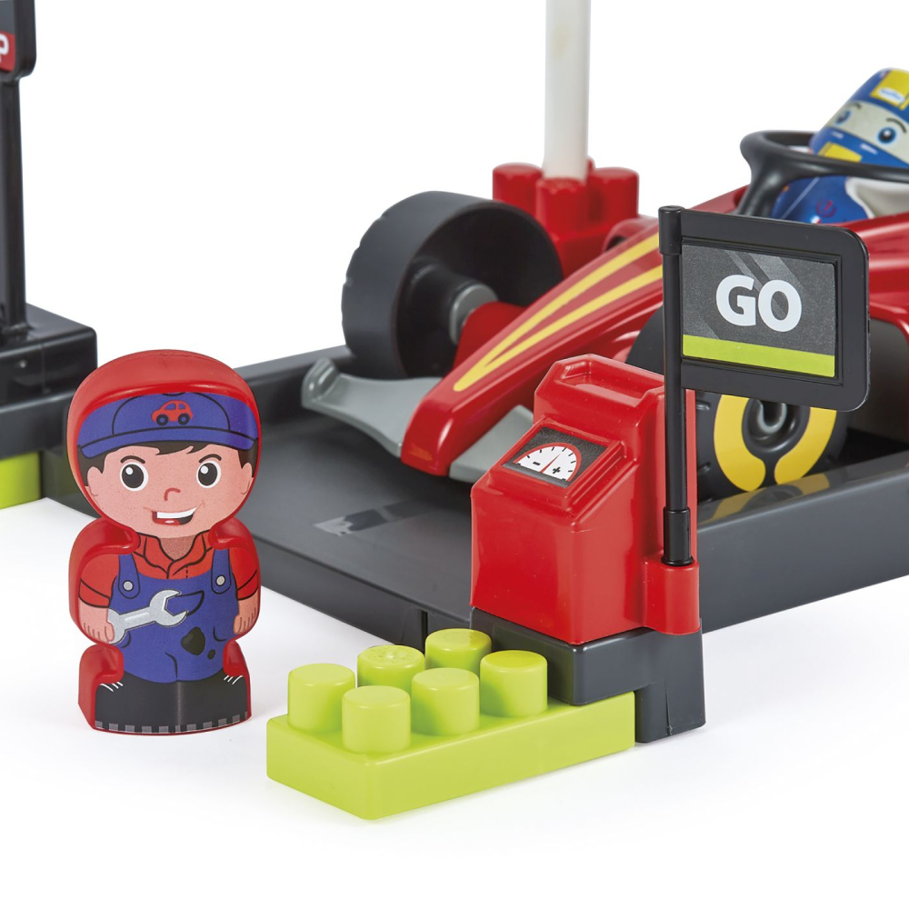 ECOIFFIER ABRICK SET CONSTRUCTIE OPRIRE LA BOXE FORMULA 1 [4]