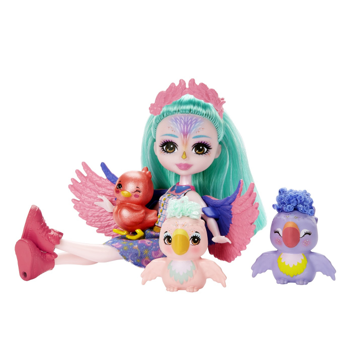 Enchantimals city tails main street familia filiei finch [5]