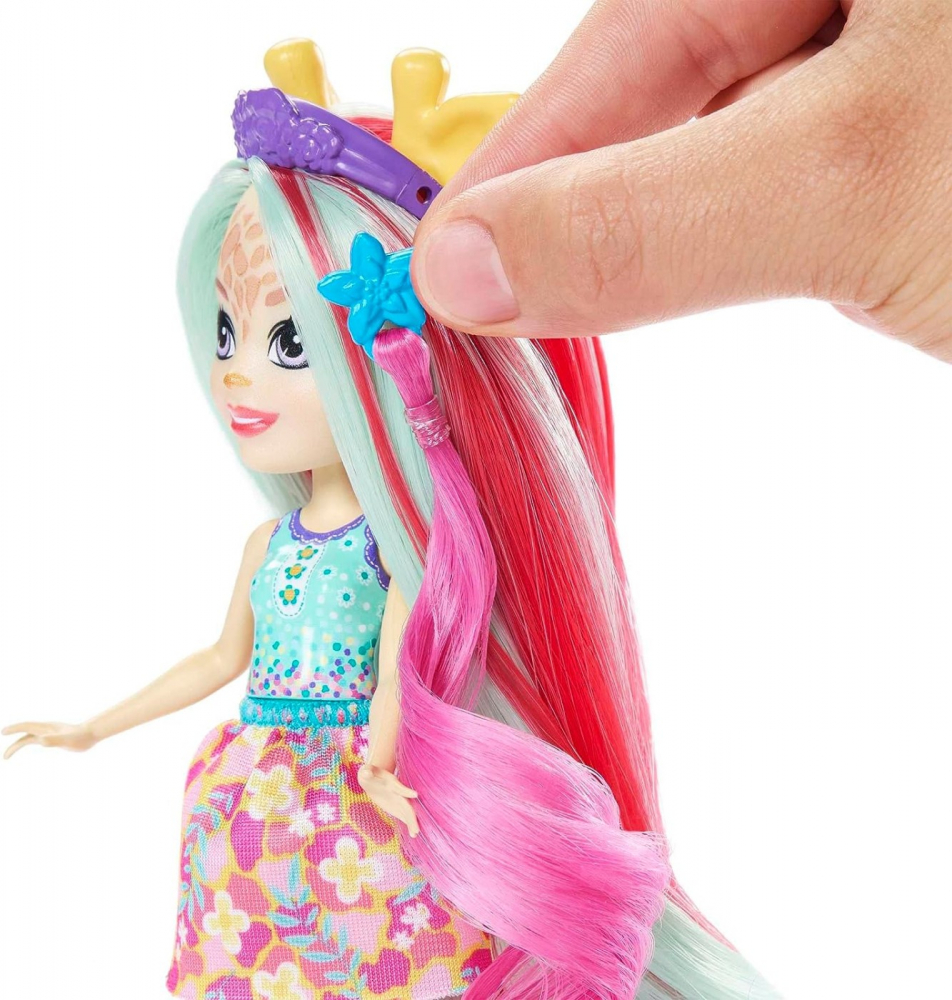 Enchantimals Glam Party Papusa Gillian Giraffe [3]