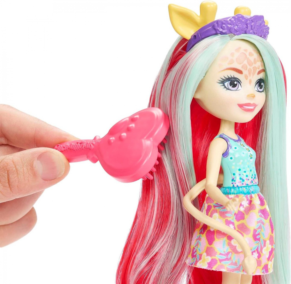 Enchantimals Glam Party Papusa Gillian Giraffe [4]