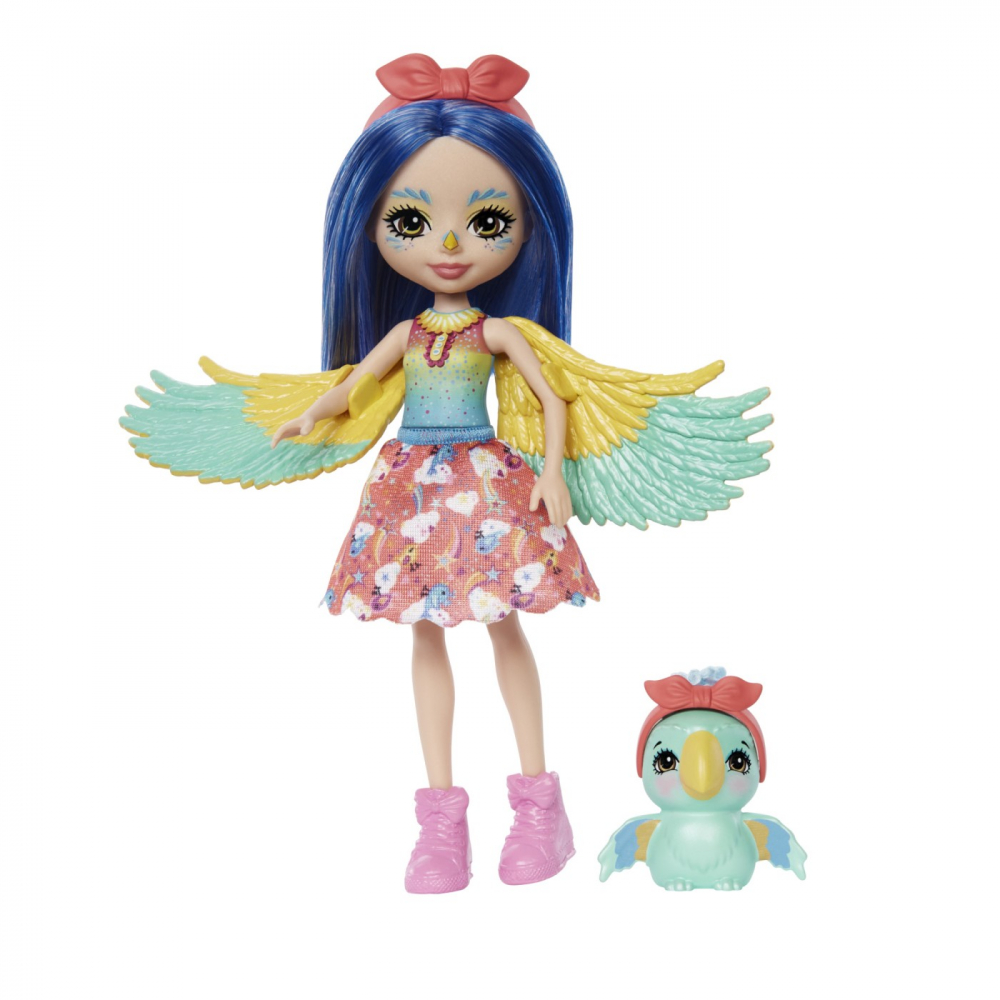 Enchantimals Papusi Si Animalute Prita Parakeet Si Flutter [2]