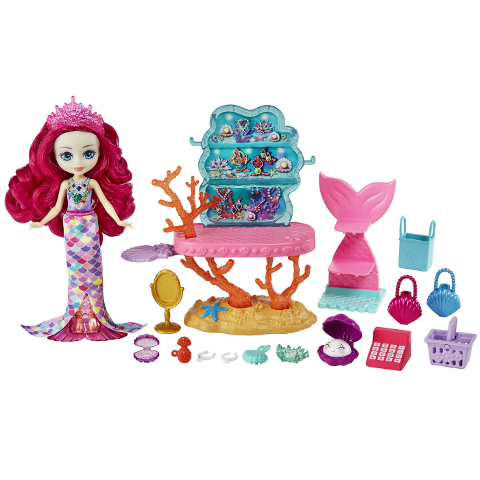 Enchantimals Set Papusa cu Mobilier Ocean Kingdom  [5]