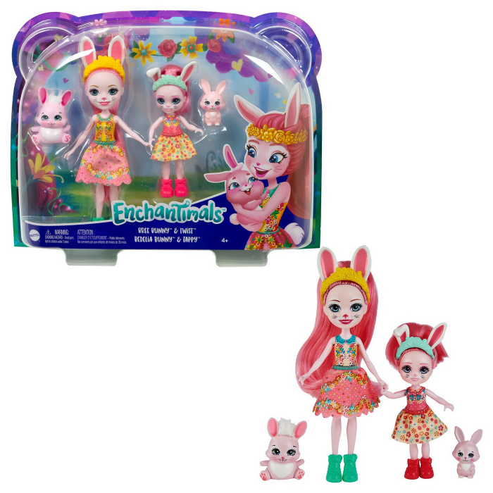 Enchantimals Set Bree Bunny și Bedelia Bunny  [8]