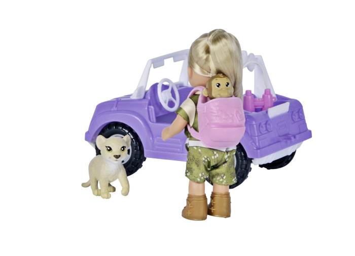 Evi Love Set Papusa Evi și Vehicul Safari  [5]