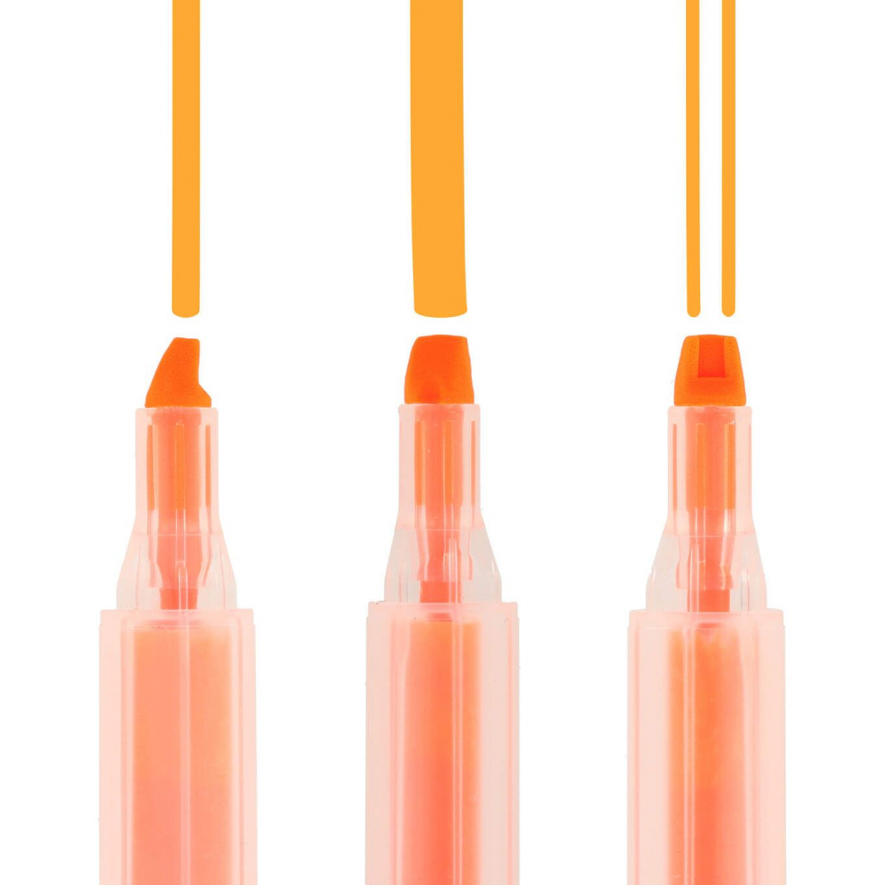 Evidentiator Strigo cu varf special, 3 in 1, 4 culori [4]