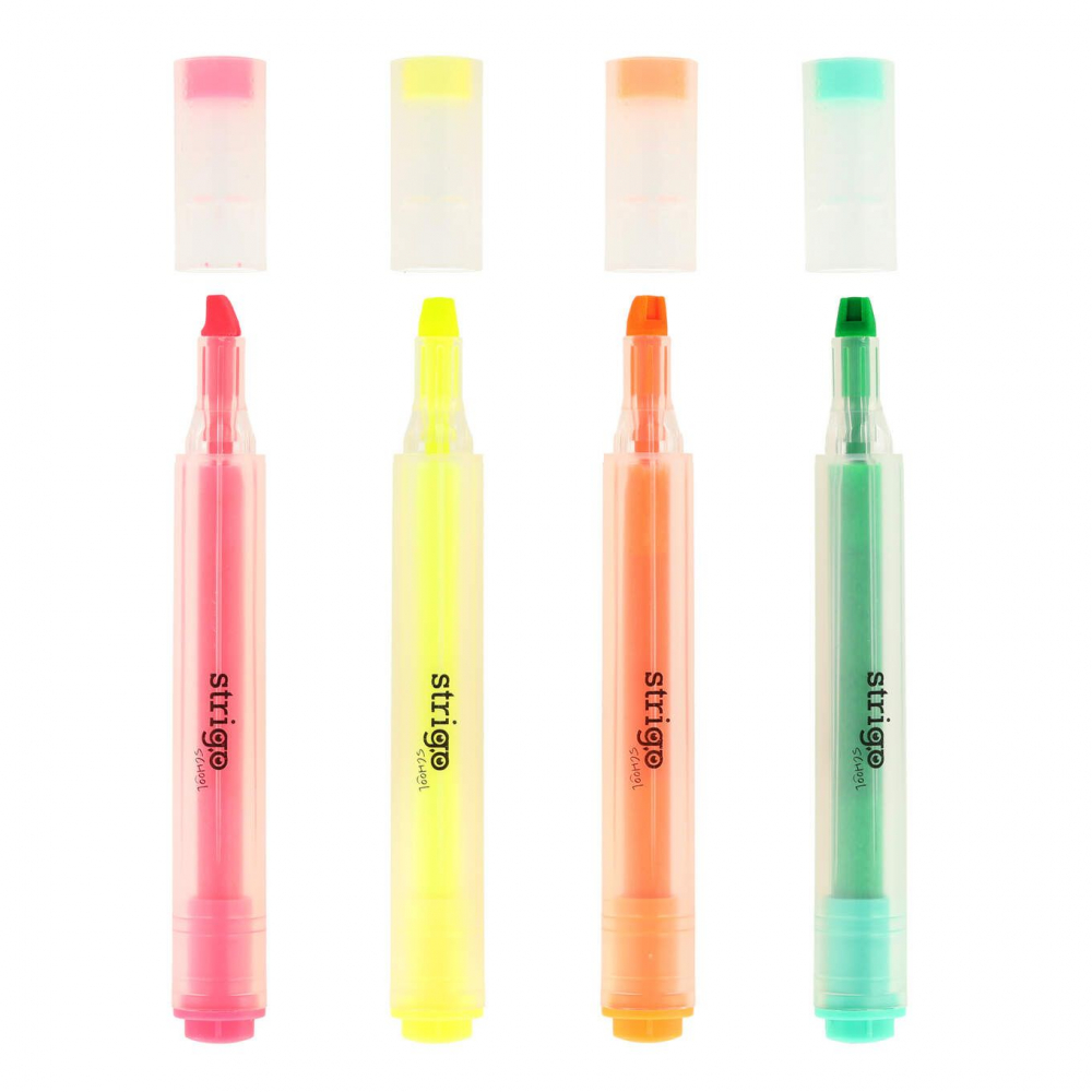 Evidentiator Strigo cu varf special, 3 in 1, 4 culori [3]