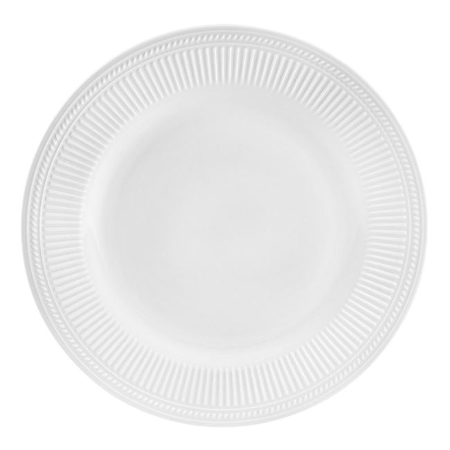 Oem Farfurie intinsa pentru servire,portelan,alb,27 cm