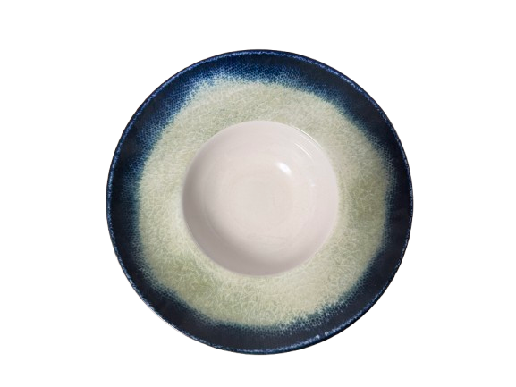 Farfurie pentru paste tip bol, ceramica, model Lago, 27 cm [3]