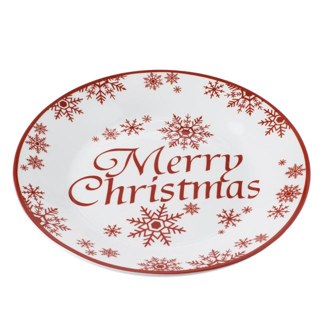 Farfurie pentru servire Merry Christmas [2]