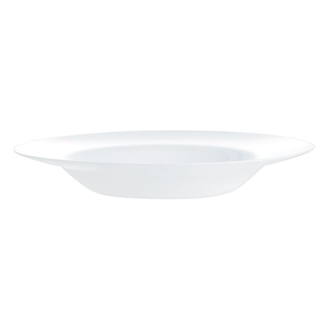 Farfurie pentru servire paste,opal,alb,28 cm