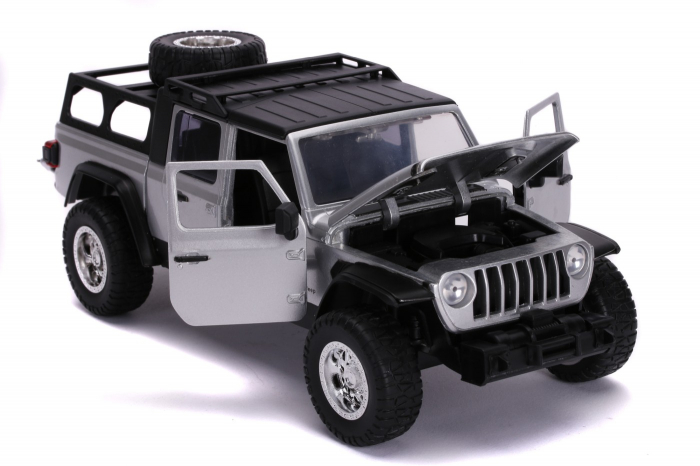 Fast and Furious Mașinuța Metalică Jeep Gladiator Scara 1:24 [9]