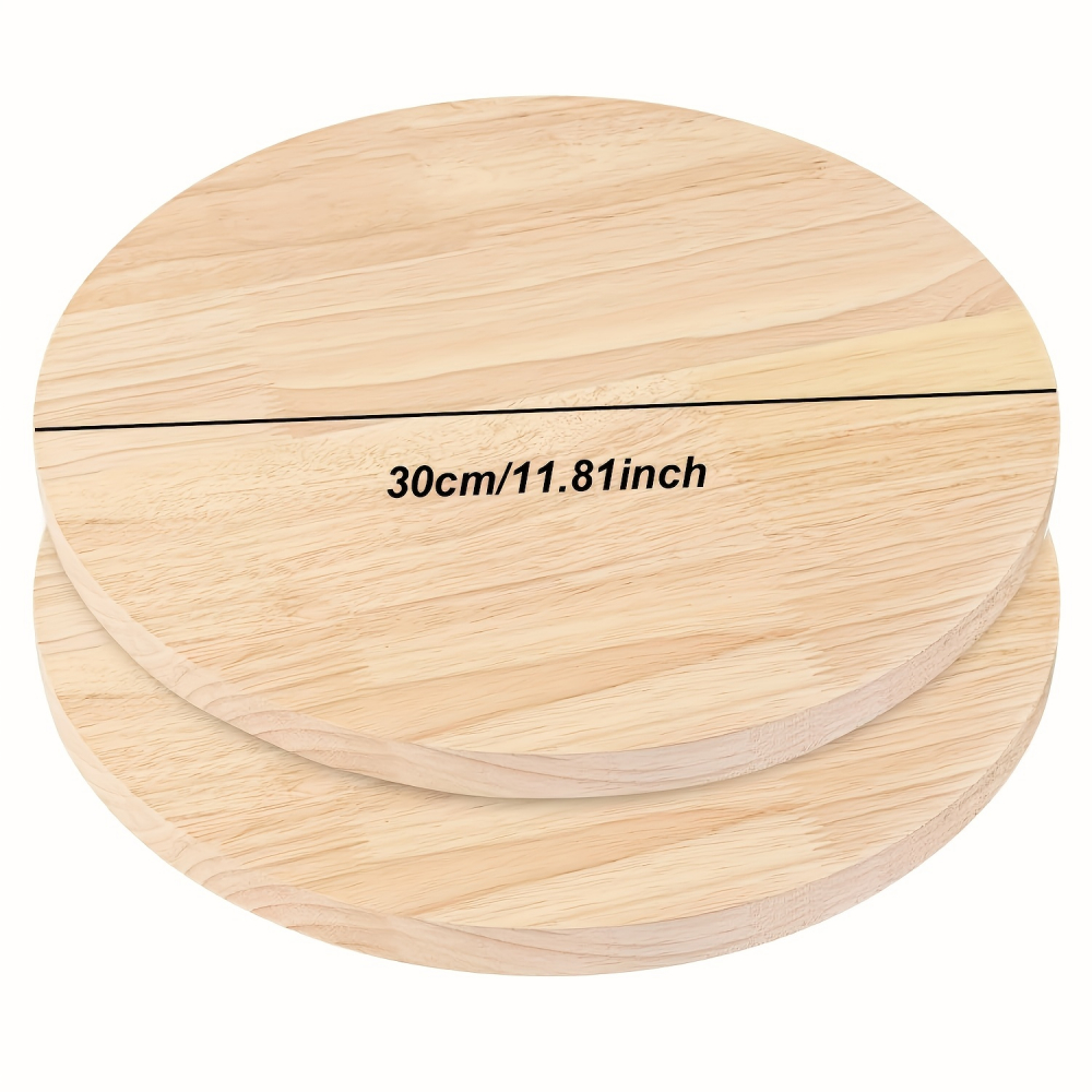 Felie rotunda lemn pentru activitati crafts,natur, 30x0.5 cm [6]