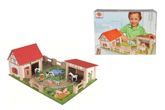 Ferma din Lemn cu 25 de Accesorii  [1]