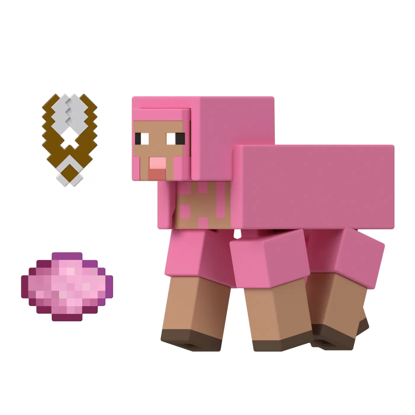 Figurina Dyed Sheep Minecraft a Block,8 cm [3]