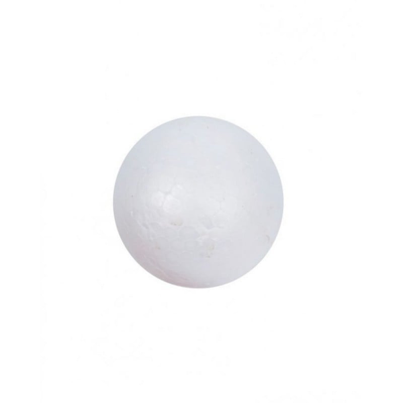 Figurina sfera pentru activitati crafts,polistiren,o 11 cm