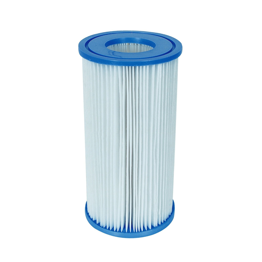 Filtru curatare pentru pompa piscina,5678 L h, O10.6 x 20.3 cm, alb albastru