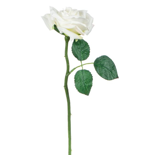 Fir floare trandafir artificial decorativ,plastic,30 cm