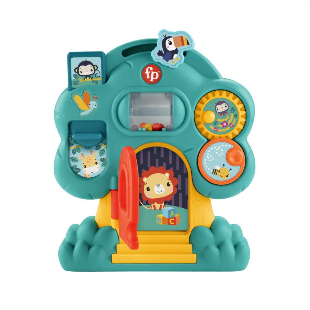 FISHER PRICE ANIMAL FRIENDS CENTRU DE ACTIVITATI CASUTA DIN COPAC [6]