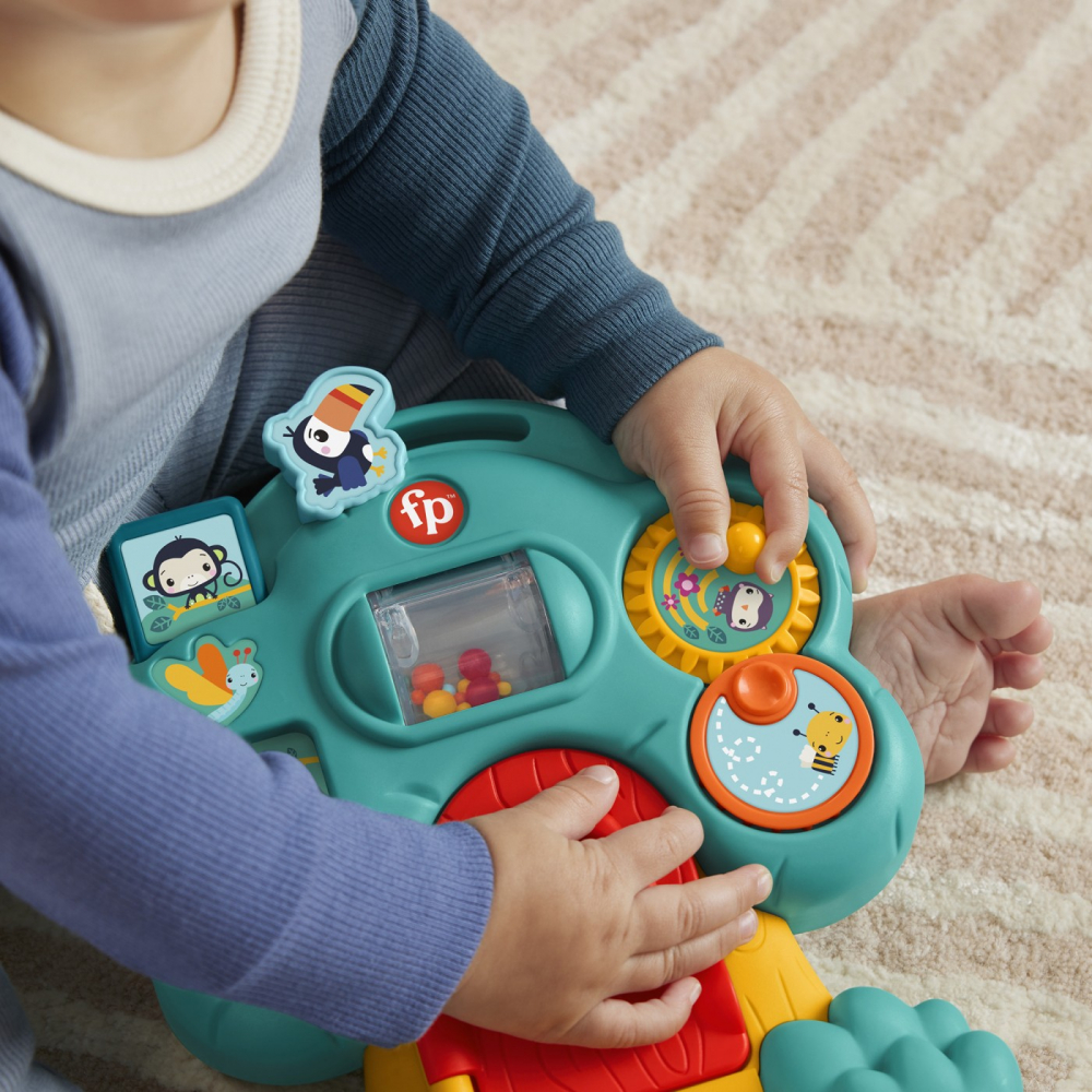 FISHER PRICE ANIMAL FRIENDS CENTRU DE ACTIVITATI CASUTA DIN COPAC [4]