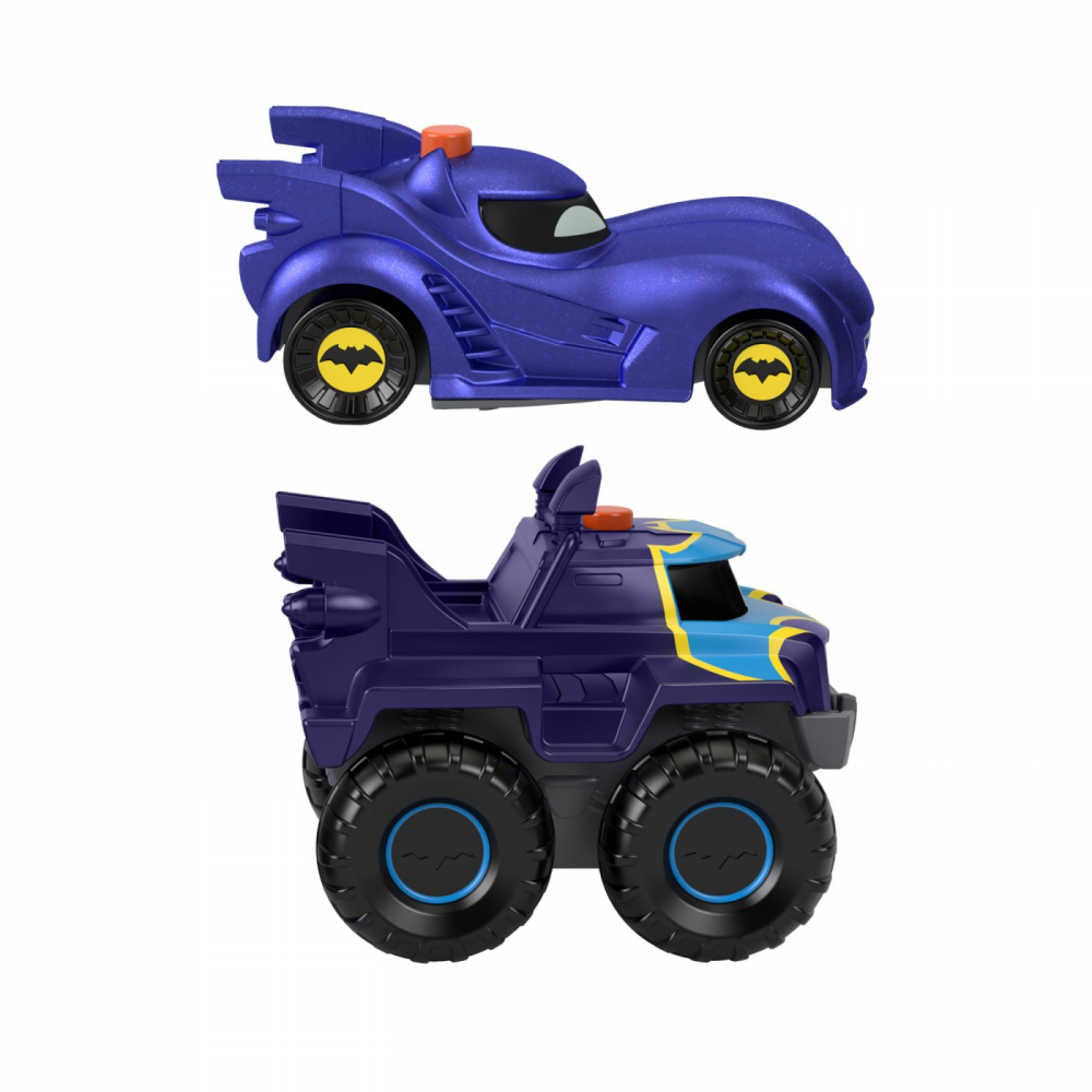 FISHER PRICE BATWHEELS SET 2 MASINUTE CU LUMINI SCARA 1:55 [5]