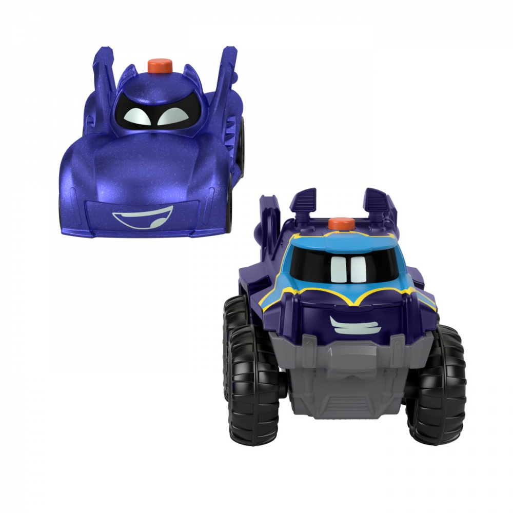 FISHER PRICE BATWHEELS SET 2 MASINUTE CU LUMINI SCARA 1:55 [8]
