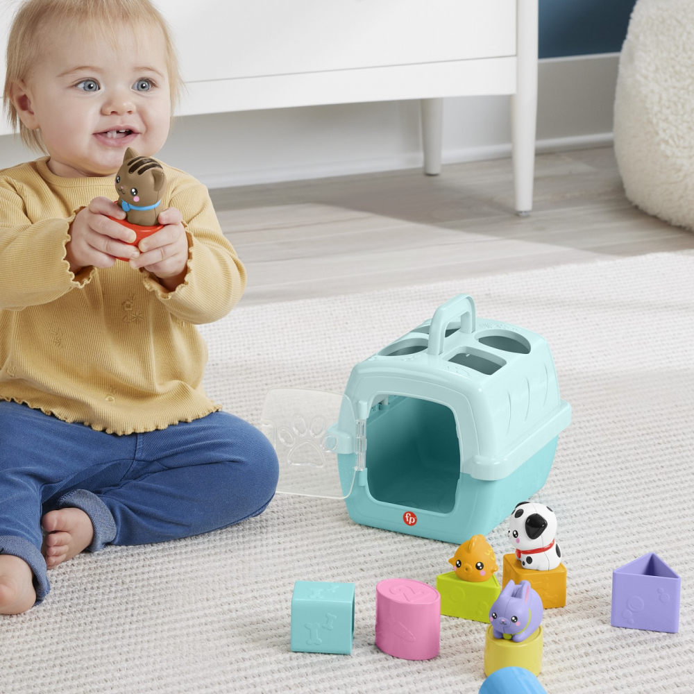 FISHER PRICE GENTUTA DE SORTARE SI STOCARE CU ANIMALUTE [3]