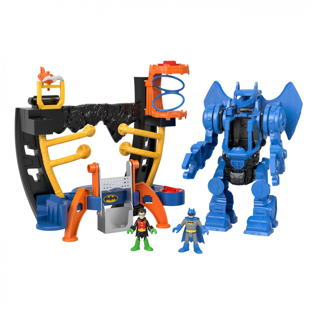 Fisher Price Imaginext Dc Super Friends Robot Batman Si Centru De Comanda [3]