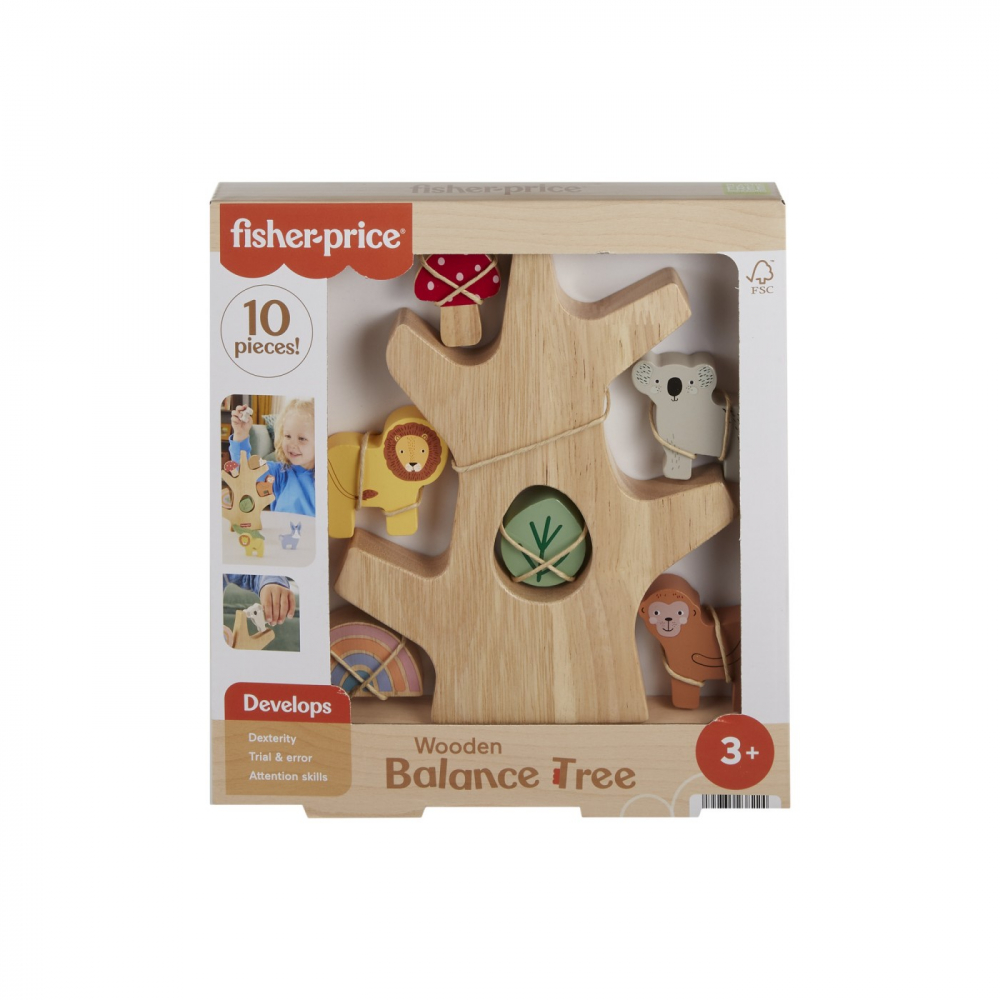 FISHER PRICE JUCARIE DIN LEMN COPACUL DE ECHILIBRU [1]