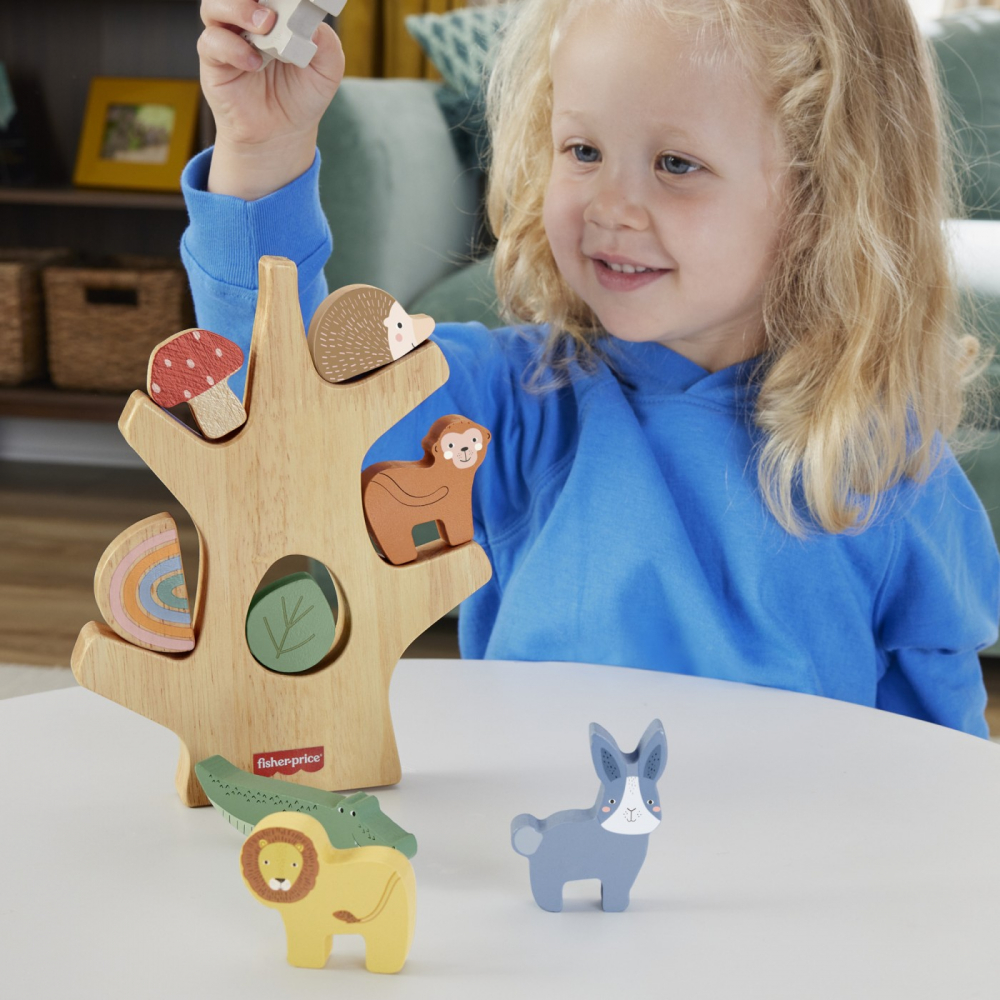 FISHER PRICE JUCARIE DIN LEMN COPACUL DE ECHILIBRU [4]