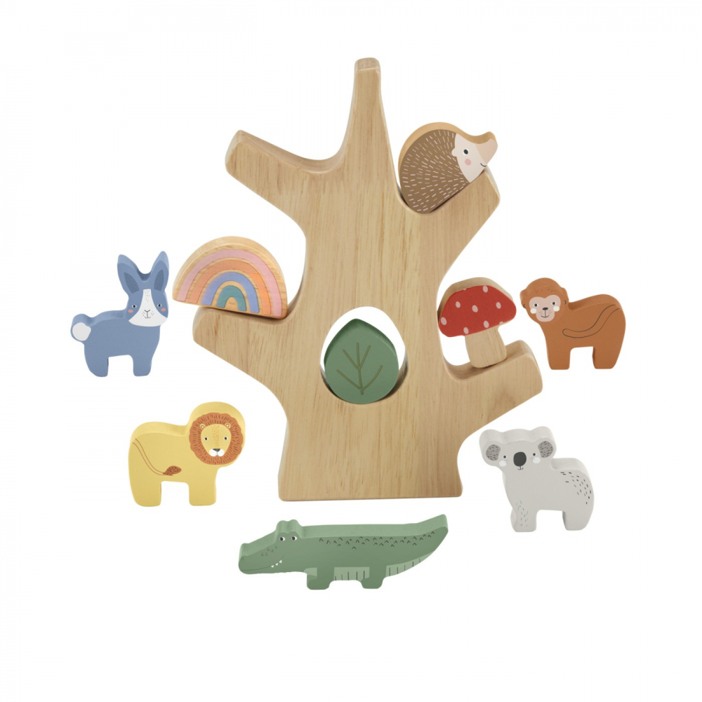 FISHER PRICE JUCARIE DIN LEMN COPACUL DE ECHILIBRU [5]